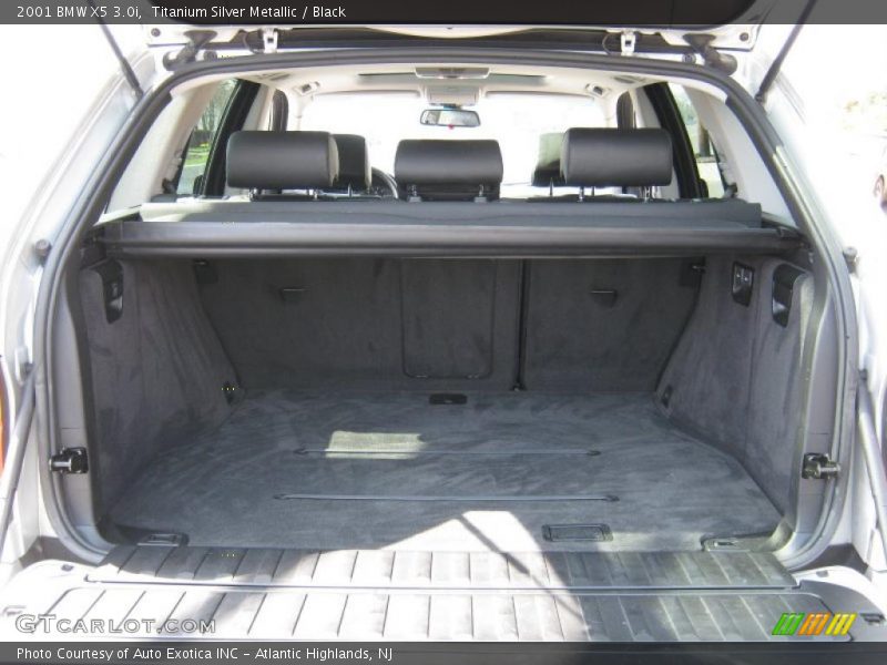 Titanium Silver Metallic / Black 2001 BMW X5 3.0i