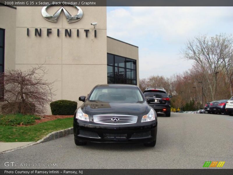 Black Obsidian / Graphite 2008 Infiniti G 35 x Sedan