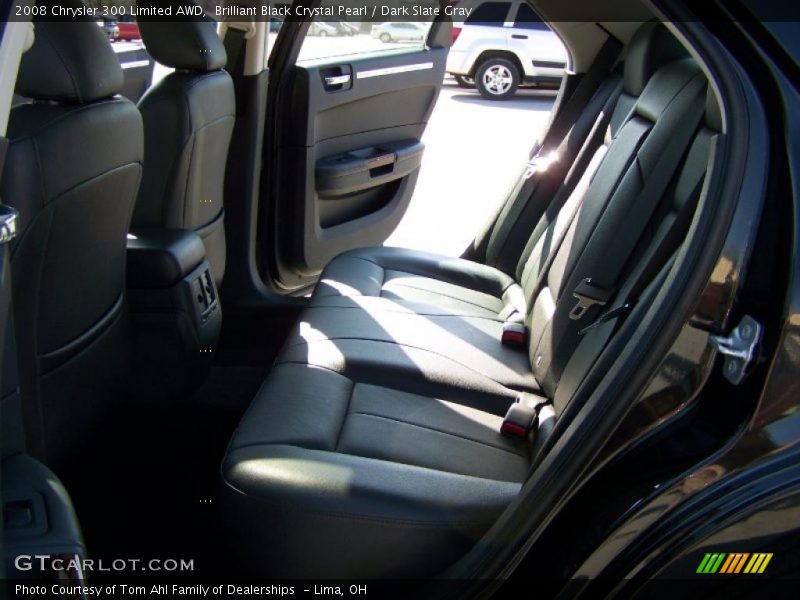 Brilliant Black Crystal Pearl / Dark Slate Gray 2008 Chrysler 300 Limited AWD