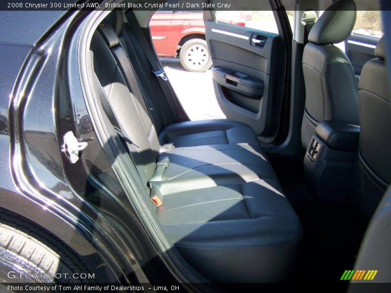 Brilliant Black Crystal Pearl / Dark Slate Gray 2008 Chrysler 300 Limited AWD