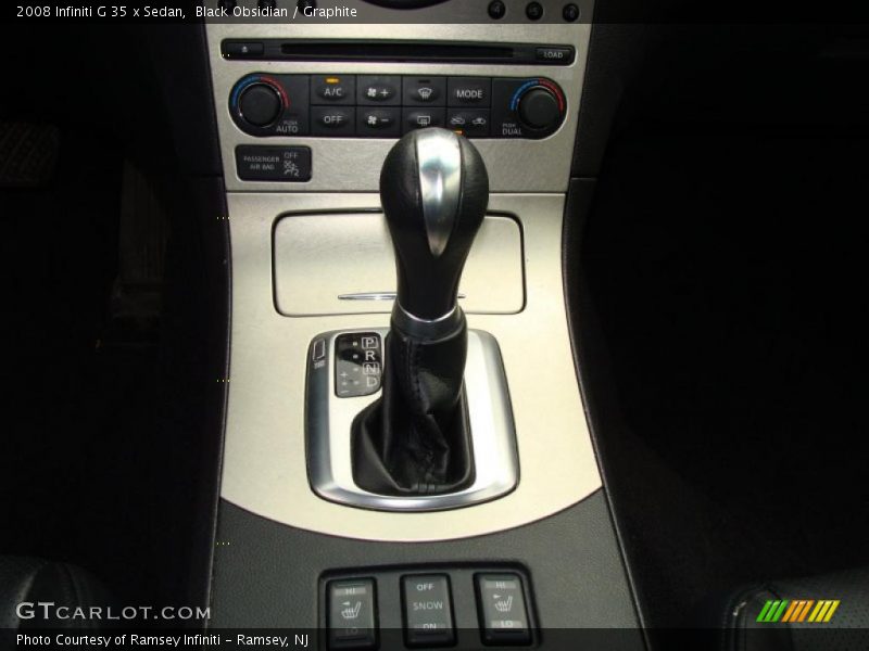 Black Obsidian / Graphite 2008 Infiniti G 35 x Sedan