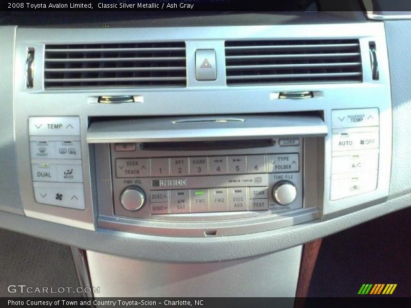 Classic Silver Metallic / Ash Gray 2008 Toyota Avalon Limited