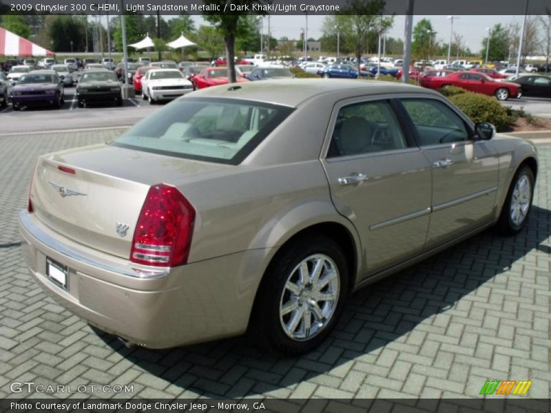 Light Sandstone Metallic / Dark Khaki/Light Graystone 2009 Chrysler 300 C HEMI