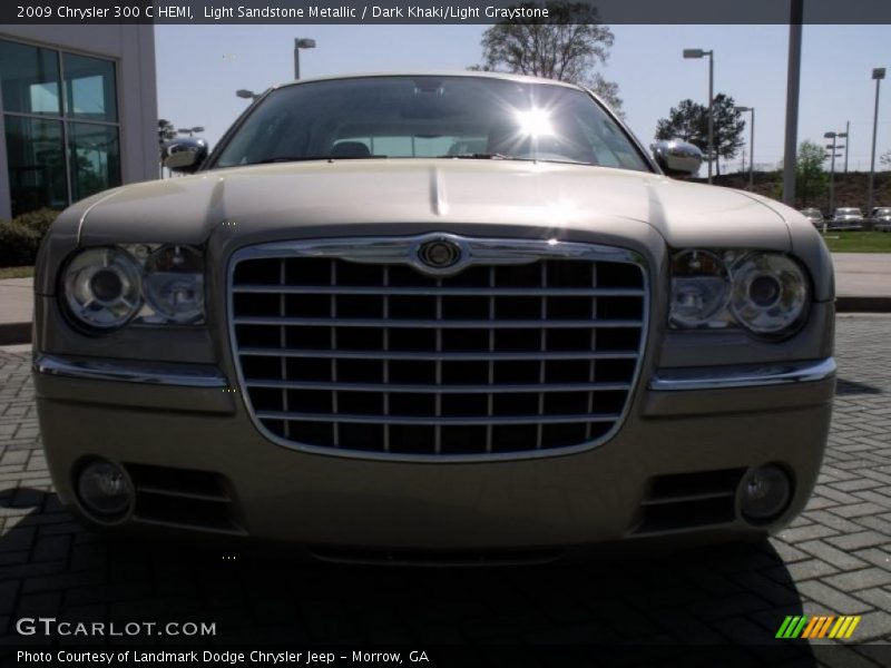 Light Sandstone Metallic / Dark Khaki/Light Graystone 2009 Chrysler 300 C HEMI