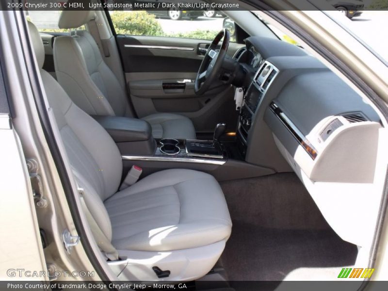 Light Sandstone Metallic / Dark Khaki/Light Graystone 2009 Chrysler 300 C HEMI