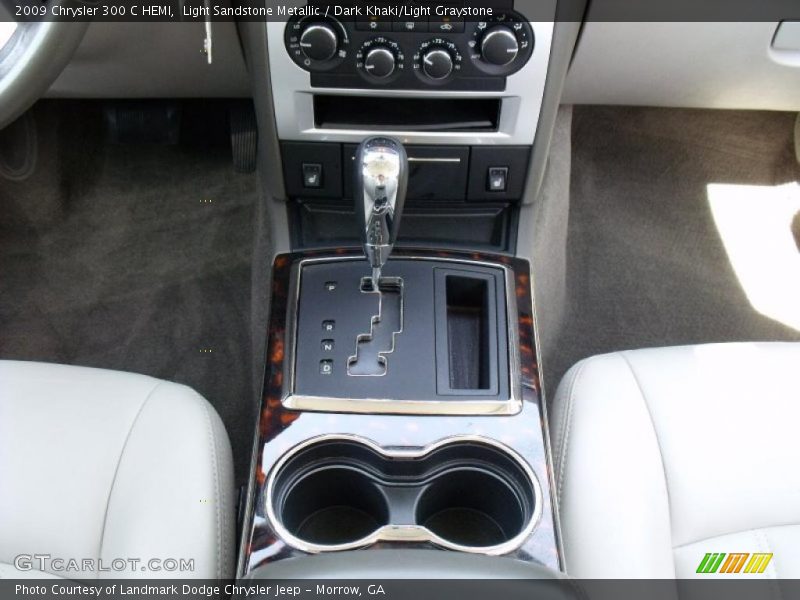 Light Sandstone Metallic / Dark Khaki/Light Graystone 2009 Chrysler 300 C HEMI