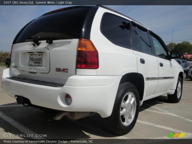 Summit White / Light Gray 2007 GMC Envoy SLE