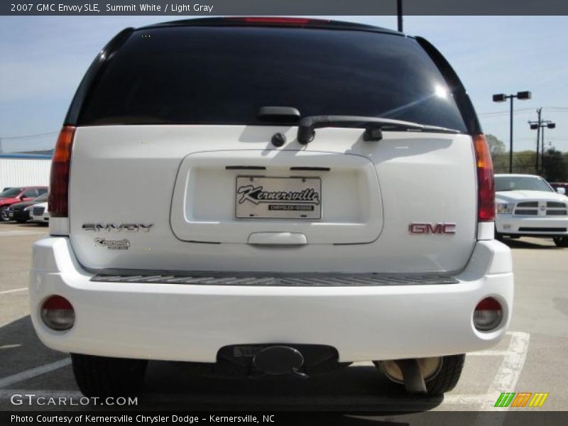 Summit White / Light Gray 2007 GMC Envoy SLE