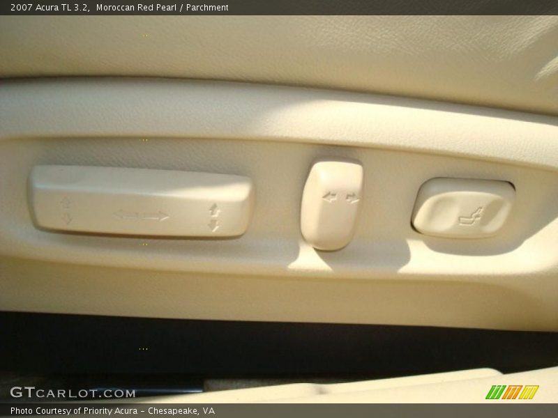 Moroccan Red Pearl / Parchment 2007 Acura TL 3.2