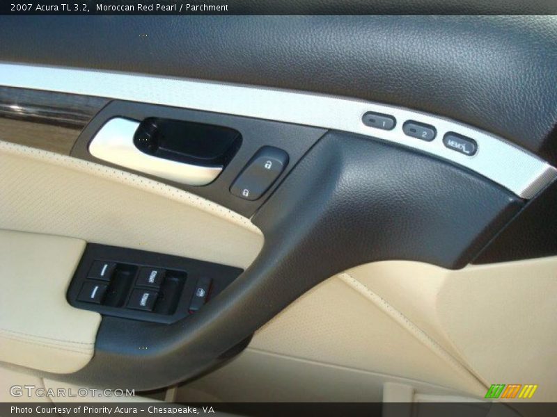 Moroccan Red Pearl / Parchment 2007 Acura TL 3.2