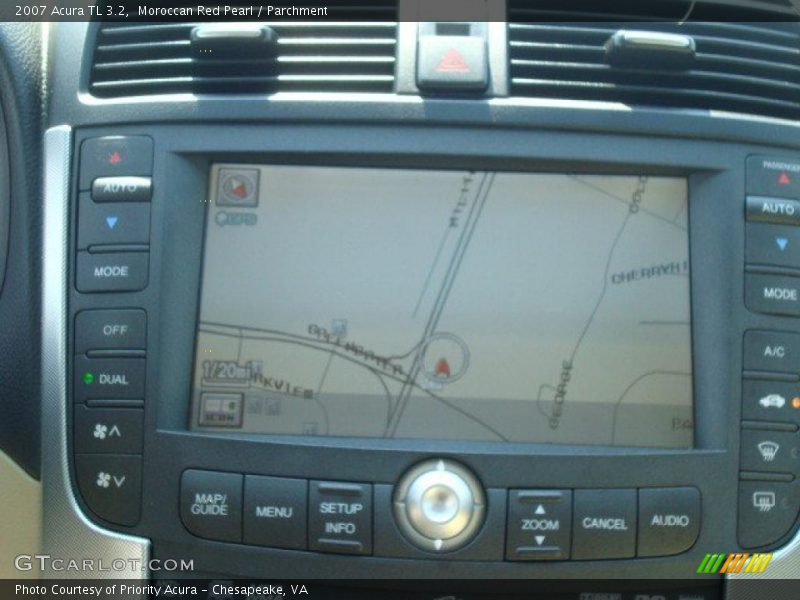 Moroccan Red Pearl / Parchment 2007 Acura TL 3.2