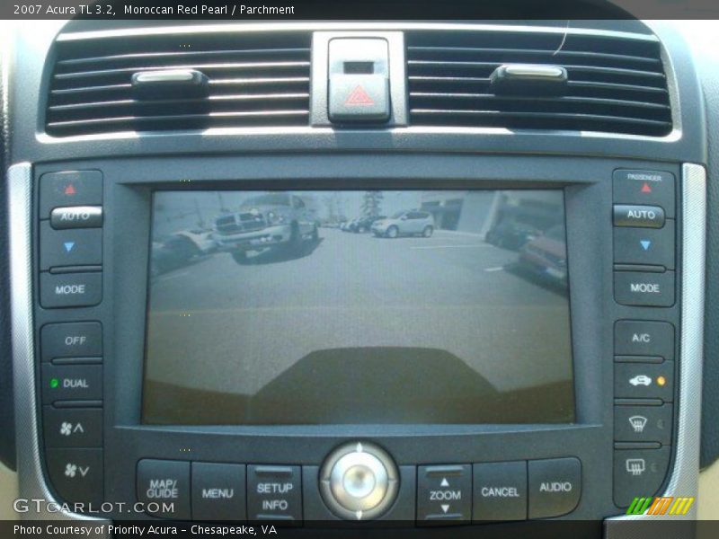 Moroccan Red Pearl / Parchment 2007 Acura TL 3.2