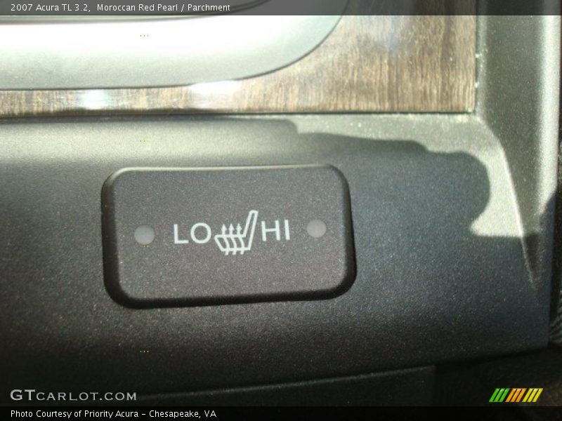 Moroccan Red Pearl / Parchment 2007 Acura TL 3.2