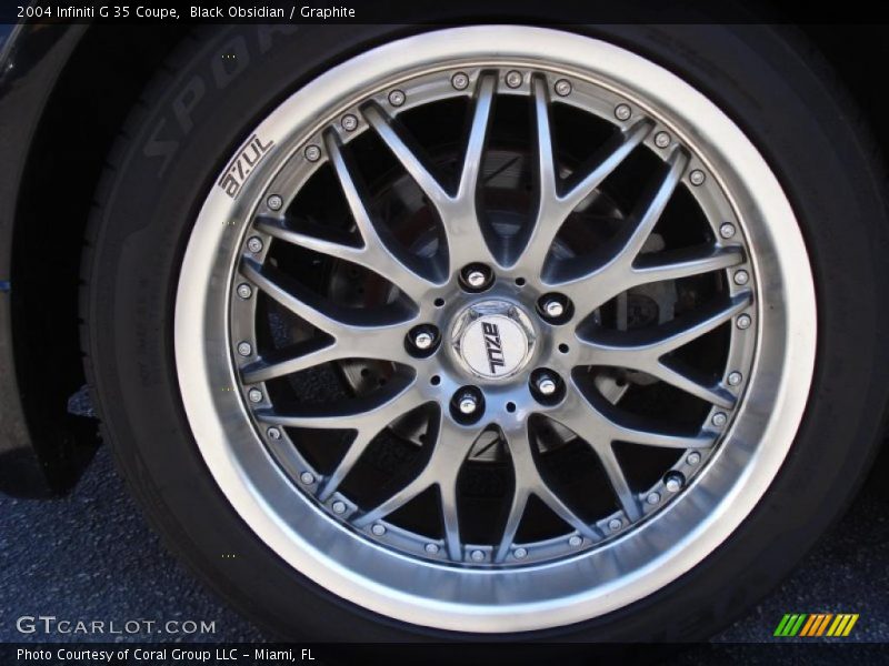 Black Obsidian / Graphite 2004 Infiniti G 35 Coupe