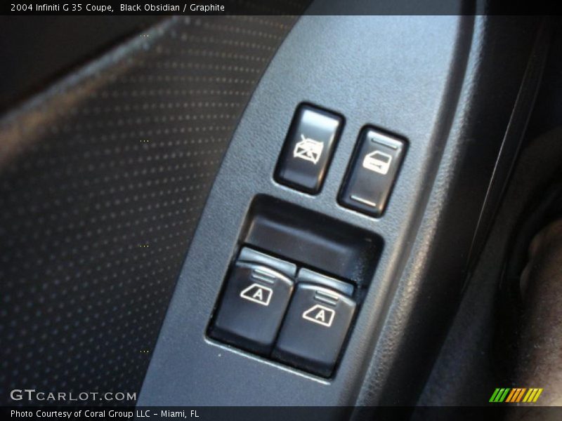 Black Obsidian / Graphite 2004 Infiniti G 35 Coupe