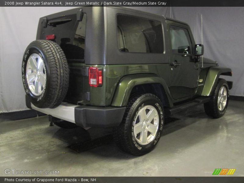 Jeep Green Metallic / Dark Slate Gray/Medium Slate Gray 2008 Jeep Wrangler Sahara 4x4