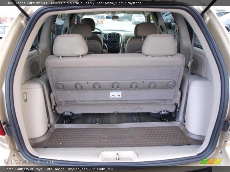 Linen Gold Metallic Pearl / Dark Khaki/Light Graystone 2006 Dodge Caravan SXT