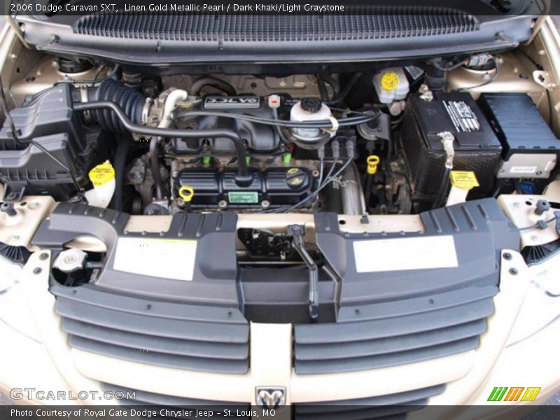 Linen Gold Metallic Pearl / Dark Khaki/Light Graystone 2006 Dodge Caravan SXT