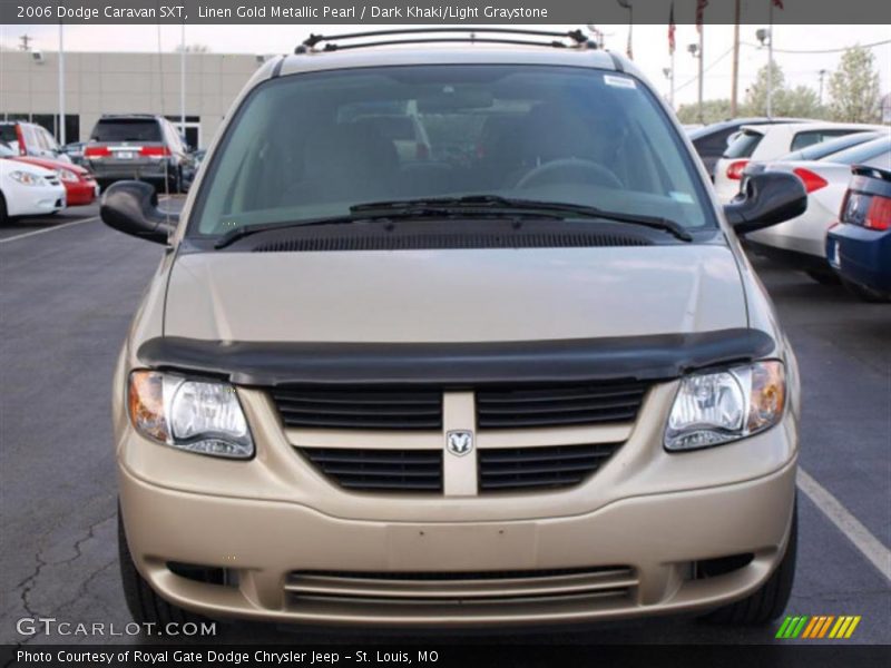 Linen Gold Metallic Pearl / Dark Khaki/Light Graystone 2006 Dodge Caravan SXT
