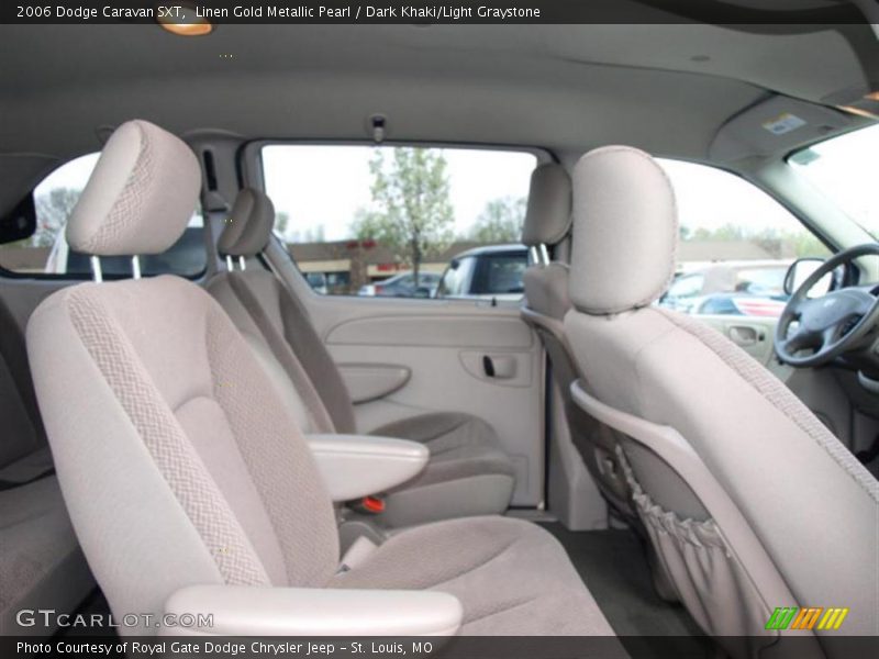 Linen Gold Metallic Pearl / Dark Khaki/Light Graystone 2006 Dodge Caravan SXT