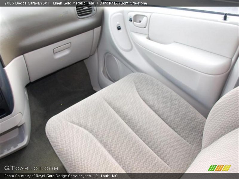 Linen Gold Metallic Pearl / Dark Khaki/Light Graystone 2006 Dodge Caravan SXT