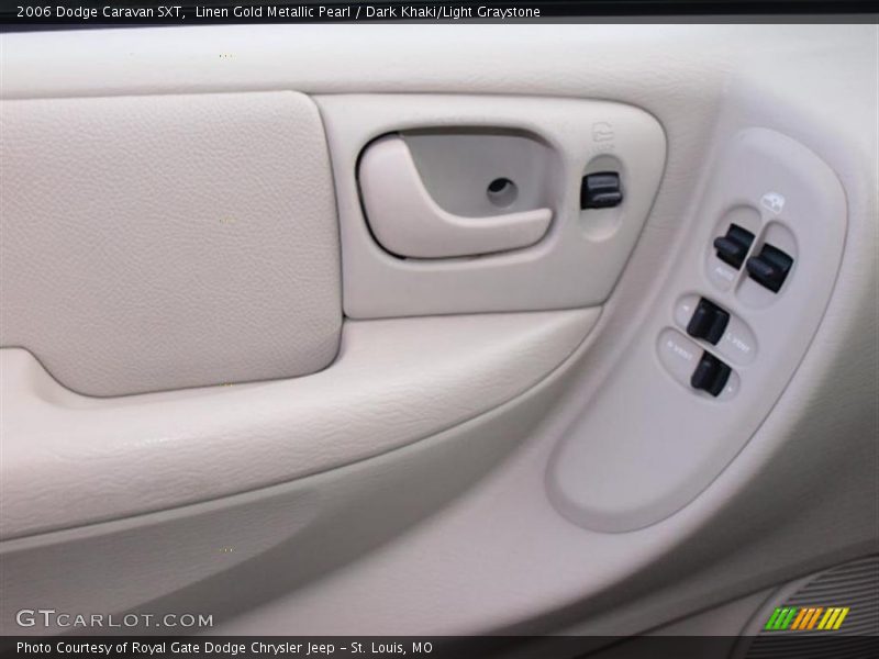 Linen Gold Metallic Pearl / Dark Khaki/Light Graystone 2006 Dodge Caravan SXT