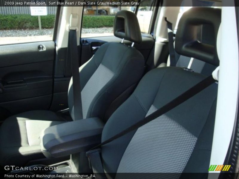 Surf Blue Pearl / Dark Slate Gray/Medium Slate Gray 2009 Jeep Patriot Sport