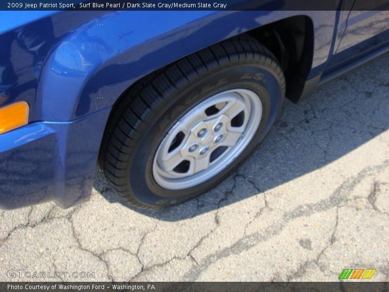 Surf Blue Pearl / Dark Slate Gray/Medium Slate Gray 2009 Jeep Patriot Sport