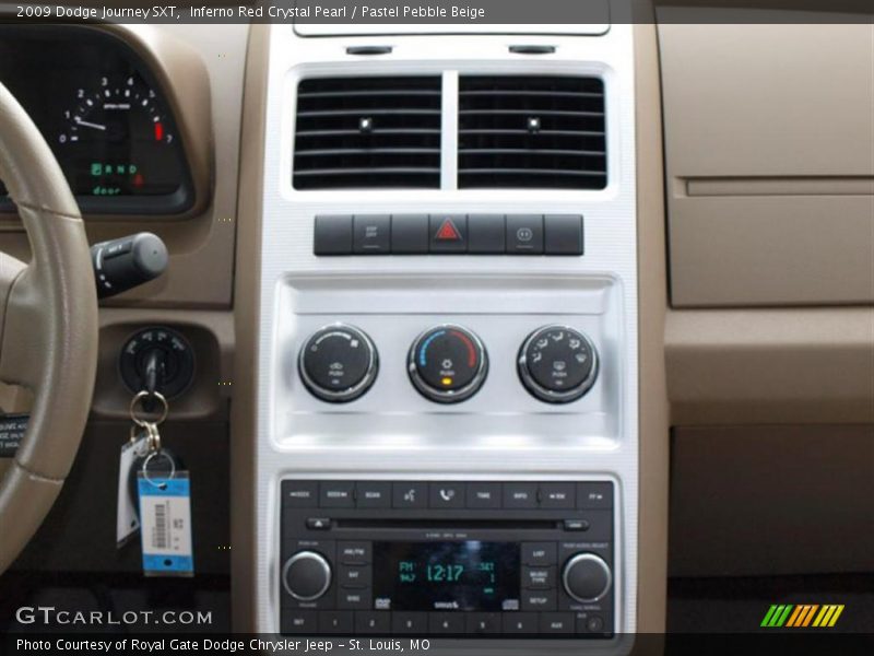 Inferno Red Crystal Pearl / Pastel Pebble Beige 2009 Dodge Journey SXT