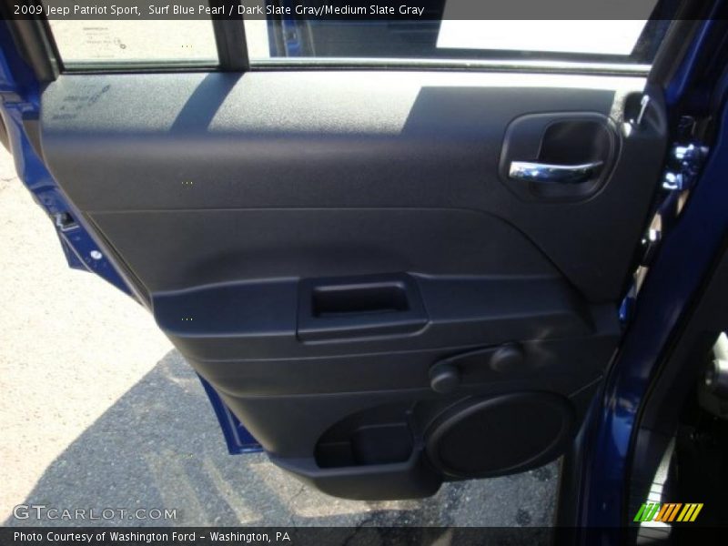 Surf Blue Pearl / Dark Slate Gray/Medium Slate Gray 2009 Jeep Patriot Sport