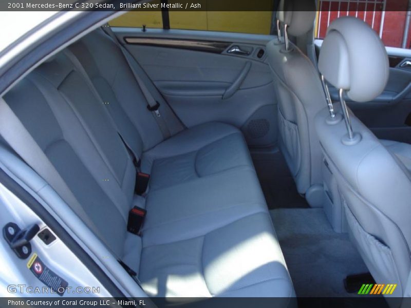 Brilliant Silver Metallic / Ash 2001 Mercedes-Benz C 320 Sedan