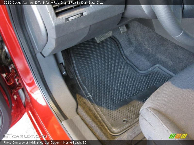 Inferno Red Crystal Pearl / Dark Slate Gray 2010 Dodge Avenger SXT
