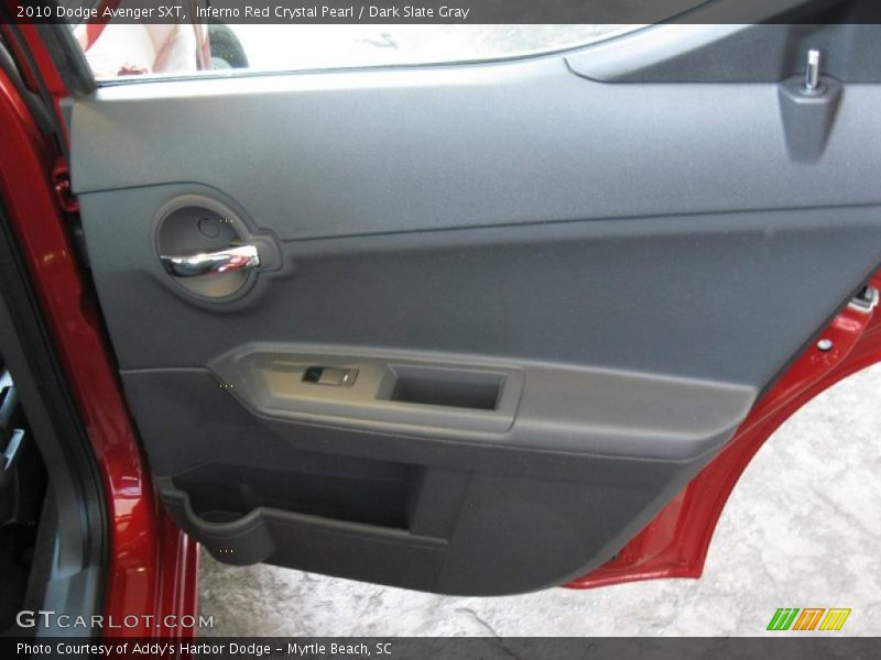 Inferno Red Crystal Pearl / Dark Slate Gray 2010 Dodge Avenger SXT