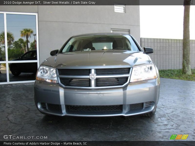 Silver Steel Metallic / Dark Slate Gray 2010 Dodge Avenger SXT