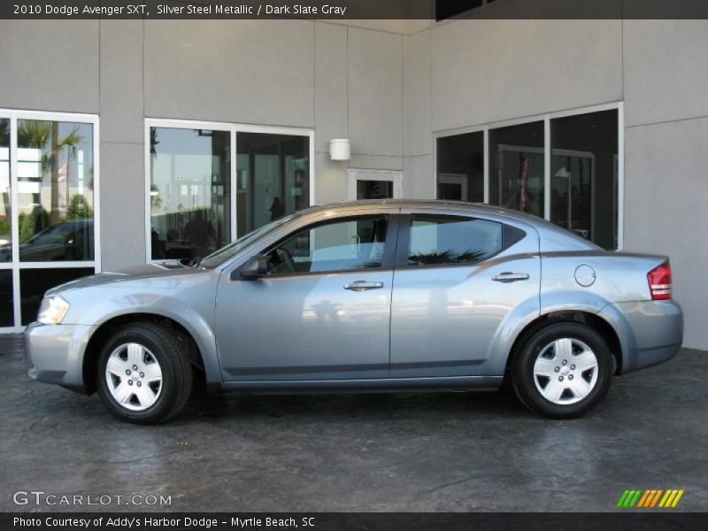 Silver Steel Metallic / Dark Slate Gray 2010 Dodge Avenger SXT