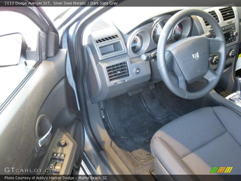 Silver Steel Metallic / Dark Slate Gray 2010 Dodge Avenger SXT