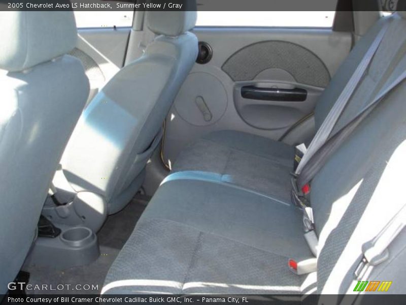 Summer Yellow / Gray 2005 Chevrolet Aveo LS Hatchback