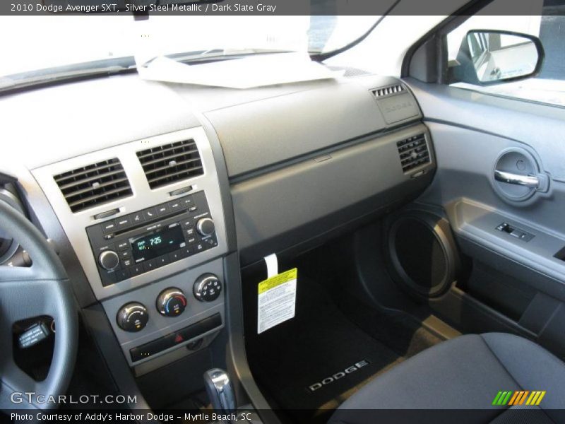 Silver Steel Metallic / Dark Slate Gray 2010 Dodge Avenger SXT