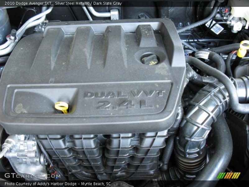 Silver Steel Metallic / Dark Slate Gray 2010 Dodge Avenger SXT