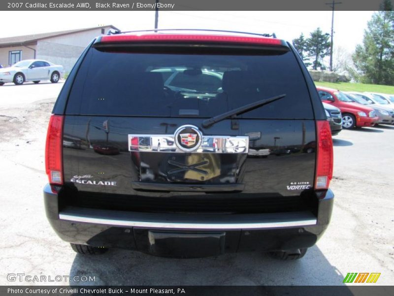 Black Raven / Ebony/Ebony 2007 Cadillac Escalade AWD