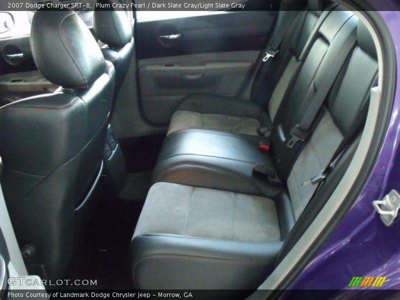 Plum Crazy Pearl / Dark Slate Gray/Light Slate Gray 2007 Dodge Charger SRT-8