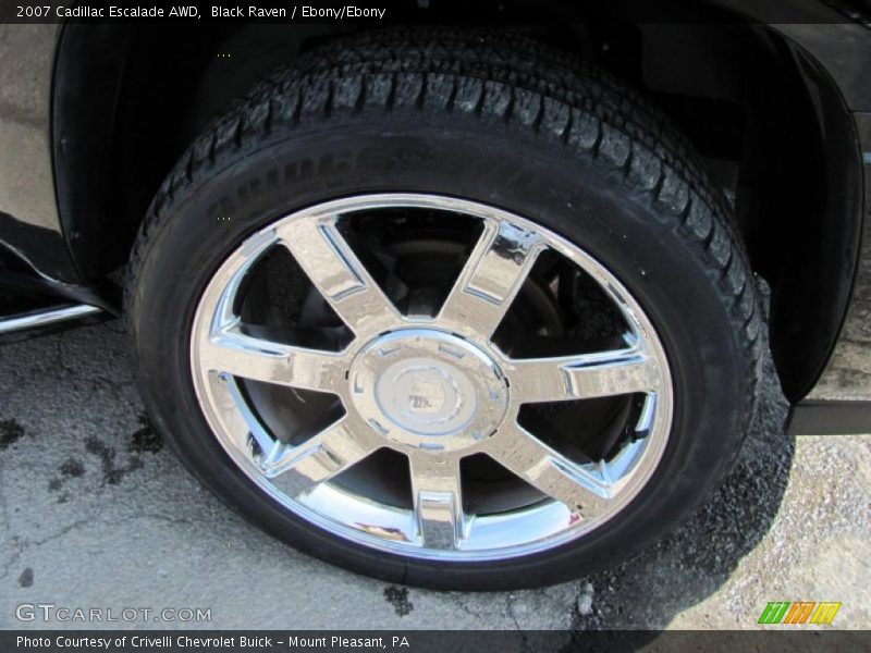 Black Raven / Ebony/Ebony 2007 Cadillac Escalade AWD