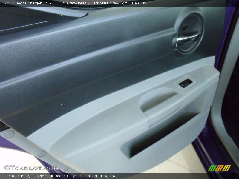 Plum Crazy Pearl / Dark Slate Gray/Light Slate Gray 2007 Dodge Charger SRT-8