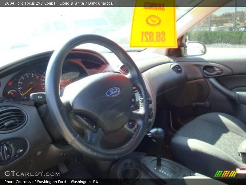 Cloud 9 White / Dark Charcoal 2004 Ford Focus ZX3 Coupe