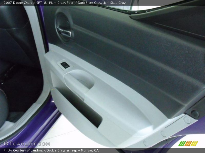 Plum Crazy Pearl / Dark Slate Gray/Light Slate Gray 2007 Dodge Charger SRT-8