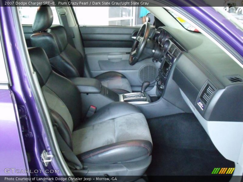 Plum Crazy Pearl / Dark Slate Gray/Light Slate Gray 2007 Dodge Charger SRT-8