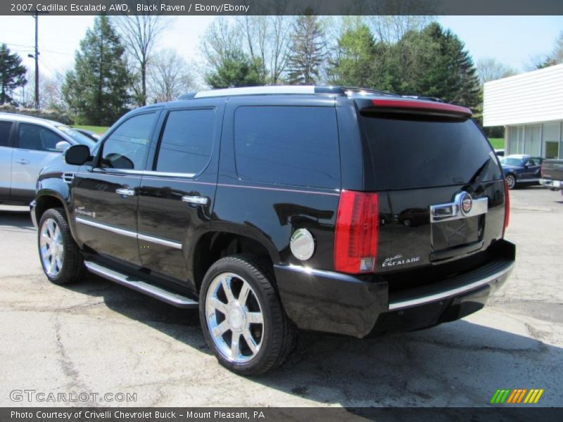 Black Raven / Ebony/Ebony 2007 Cadillac Escalade AWD