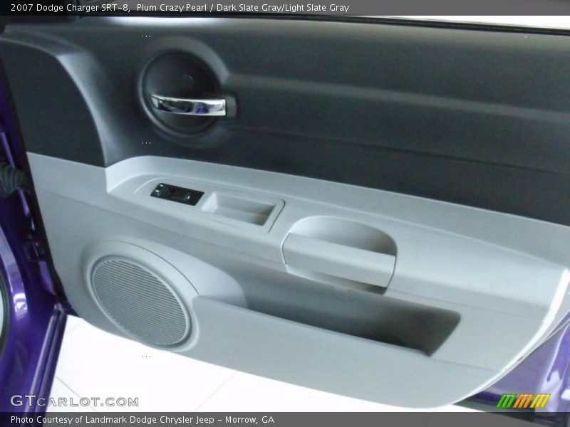 Plum Crazy Pearl / Dark Slate Gray/Light Slate Gray 2007 Dodge Charger SRT-8