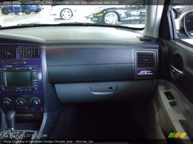 Plum Crazy Pearl / Dark Slate Gray/Light Slate Gray 2007 Dodge Charger SRT-8