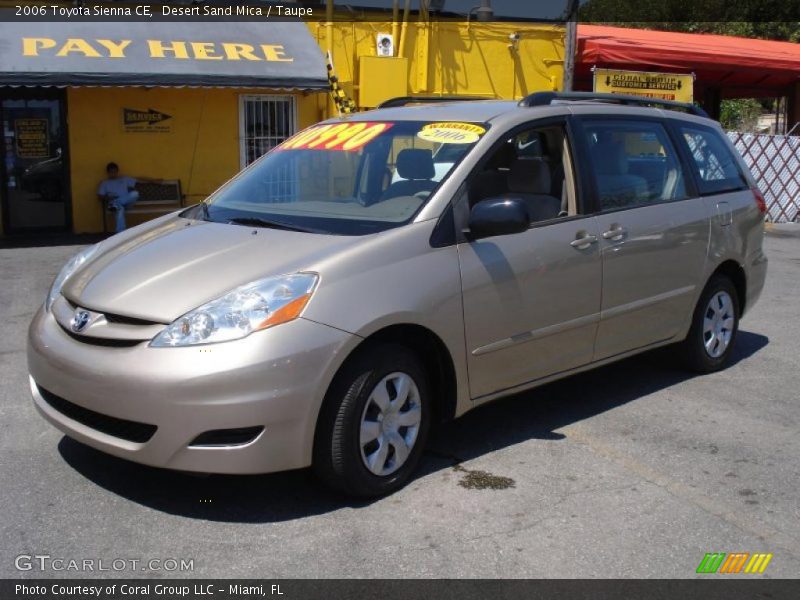 Desert Sand Mica / Taupe 2006 Toyota Sienna CE